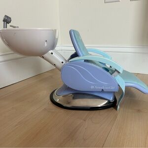 American Girl doll spa chair